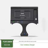 Wireless Charger Phone Holder for BMW X3 X4 2019-22