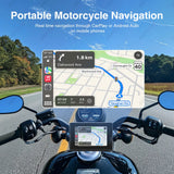 5 Inch CarPlay Monitor for Harley Yamaha Kawasaki