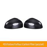 Carbon Fiber Rear Mirror Cover for Smart 453 Fortwo