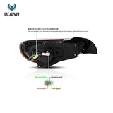 Sequential LED Tail Lights for Toyota 86/BRZ 12-20 LED Ambient Light vland