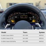 12.3" Digital Instrument Cluster for BMW 3 Series F34 2013–2020 Car Interior Accessory Aotsr