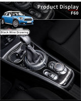 Stainless Steel Gear Shift Cover Trim for MINI F54 F60