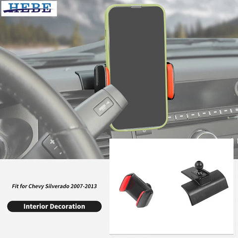 Central Control Phone Holder for Chevy Silverado 07-13 Car Interior Accessory HEBE