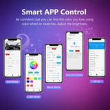Universal RGB LED Ambient Lighting Kit with App Control LED Ambient Light OEM
