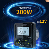 200W Waterproof Marine Stereo Radio for UTV RV ATV
