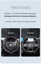 Steering Wheel Cover Snap-On Wave for Proton
