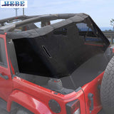 PVC Trunk Shade Net for Jeep Wrangler JK 4-Door 07-17 Car Interior Accessory HEBE