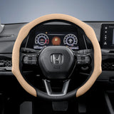 Suede Snap-On Steering Wheel Cover for Honda Civic