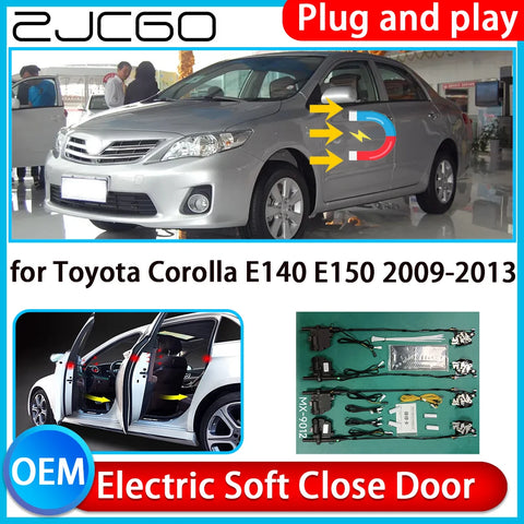 Electric Soft Close Door Kit for Toyota Corolla E140 E150 2009–2013 Car Interior Accessory ZJCGO Default Title