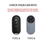 Suede Car Key Case Cover for Aito M9 2024 Car Key Protective Shell Accessories Car Key Case Cover OEM