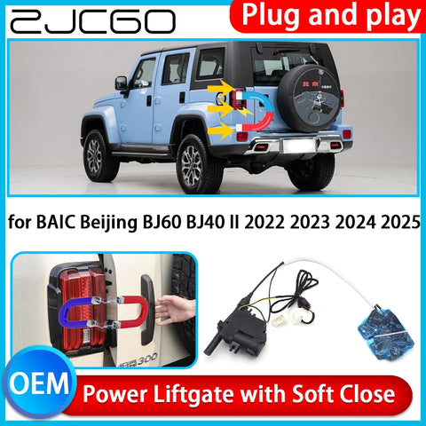 Electric Soft Close Tailgate Retrofit for BAIC BJ60 BJ40 Car Interior Accessory ZJCGO