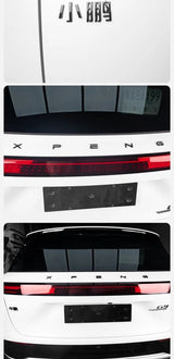 For Xpeng G9 2024 Xiaopeng G9 Black Badge Front Rear Badge Blackened Modification