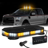 Magnetic Roof Strobe Light 12V/24V 42 LED Emergency Car Interior Accessory MAGIC COLORM