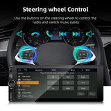 6.9 Inch 1DIN Multimedia CarPlay Android Auto Touch Stereo