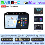 9-Inch Android 13 Head Unit for Peugeot 308 and 408