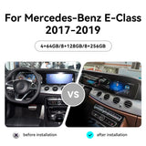24.6" Dual Screen Android Head Unit for Mercedes E Class Android Head Unit Aotsr