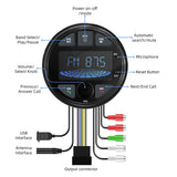 Marine Bluetooth MP3 Media Player for ATV UTV and Boat