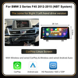 12.3-Inch Wireless CarPlay Multimedia Display for BMW 1 2 Series