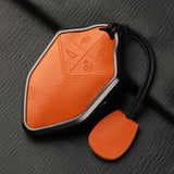 Metal and Leather Car Key Case Cover For Changan DEEPAL S7 SL03 2022 2023 2024 Car Key Case Protect Fob