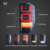 Tail Lights Sequential for Ford Ranger 2012-2022 Car Interior Accessory Vland