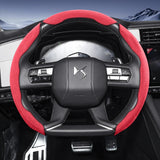 Split-Design Suede Steering Cover Universal Fit