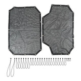 Heat Insulation Roof Sunshade for Jeep Wrangler JK 2007-17