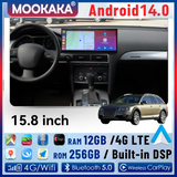 15.8-inch Android 14 Head Unit for Audi A6 2005–2009 Android Head Unit Aotsr 4GB 64GB Carplay Eight Core