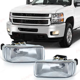 Halogen Fog Light Assembly for Chevy Silverado 2007-2015 LED Ambient Light MAGIC COLORM