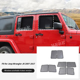 Nylon Sunshade Net for Jeep Wrangler JK 2007 Car Interior Accessory HEBE