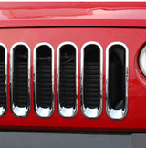 Chrome Interior Trim Kit for Jeep Wrangler JK 12-17