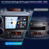 9-Inch Android Multimedia Player for Citroen Berlingo 2008–2019 Android Head Unit JIUYIN