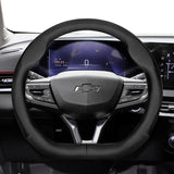 Ultra-Thin Breathable Leather Wheel Cover for Chevrolet Car Interior Accessory Hocasen
