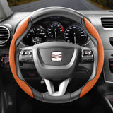 Anti-Slip Suede Steering Cover for Seat Models