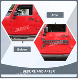 Door Ladder Storage Rack for Jeep Wrangler JK/JL Car Interior Accessory HEBE