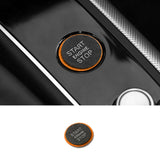 Audi A4L A5 A6L Q5 Q3 A7 Q7 Alcantara Engine Start Button Frame Cover Trim Sticker Decorative Car Interior Accessory Car Inte