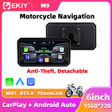 Android Head Unit GPS Display for Motorcycles Universal Android Head Unit EKIY