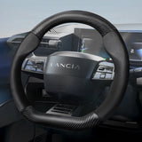 Breathable Carbon Fiber Wheel Cover for Lancia Car Interior Accessory Hocasen