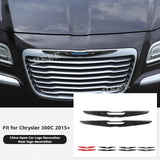 Rear Center Grille Trim Cover for Chrysler 300 2015-2025 Car Interior Accessory HEBE