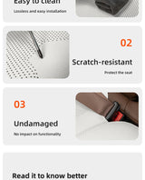Universal Breathable PU Leather Car Seat Cushion Pad