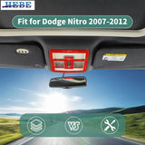 Interior Decoration Cover Stickers for Dodge Nitro 2007-2012 Car Interior Accessory HEBE