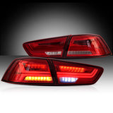 Vland Sequential LED Tail Lights for Mitsubishi 08-17