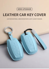 Leather car remote key case for 3 Great Wall models Car Interior Accessory OEM