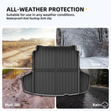 Hyundai Sonata 11th 2024-2025 N-line Car Cargo Liner Trunk Pad TPE 3D All Weather Protection Accessories Black