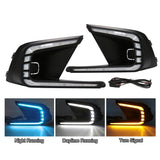 Fog Lights DRL Bumper Cover for Honda Civic 2021-2024 LED Ambient Light MAGIC COLORM DRL A