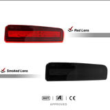 LED Rear Bumper Reflector Light Trim for Honda Accord 13-15 Car Interior Accessory iJDM