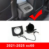 Rear Cup Holder Decor Insert for Volvo XC60 2018 Car Interior Accessory LINGLUYANG 2021-2025 xc60