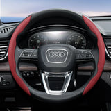 Breathable Leather Wheel Cover for Audi A4 A5 A6