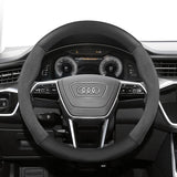 Carbon Fiber Suede Wheel Cover for Audi A4 B8 A5 S5