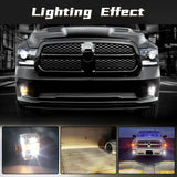 LED Fog Light with DRL for Dodge Ram 1500 2013-2018 Car Interior Accessory MAGIC COLORM