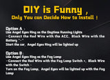 LED Fog Light DRL Turn Signal for Toyota Vios Car Interior Accessory MAGIC COLORM